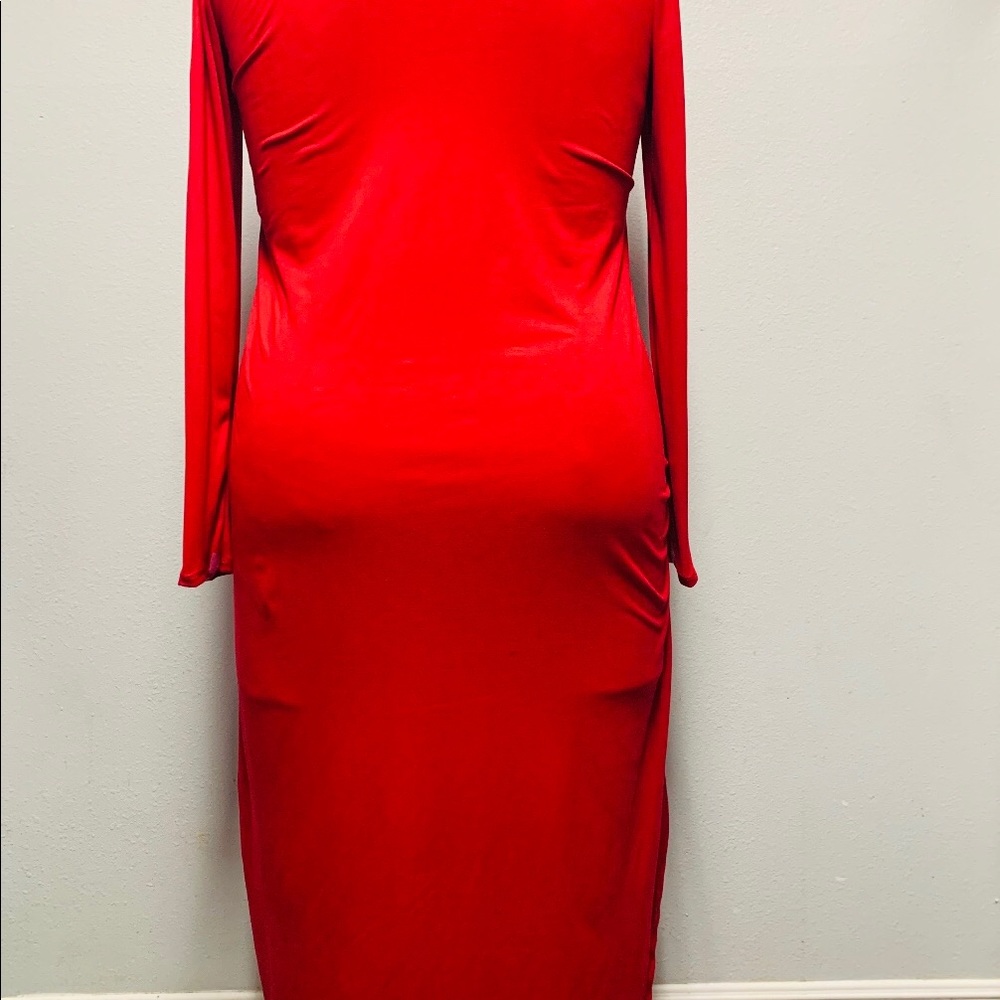Torrid NWT red asymmetrical tunic - Picture 3 of 3